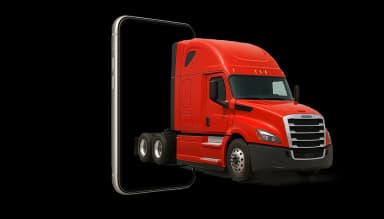 Truck with mobile