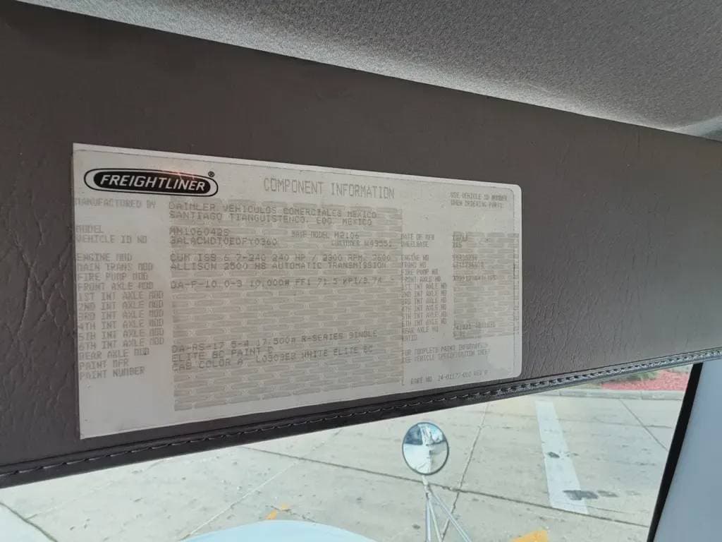 Used 2014 FREIGHTLINER Box Truck - Straight Truck, Expeditor-Hotshot, Contractor Truck - BUSINESS CLASS M2 106 For Sale image 12