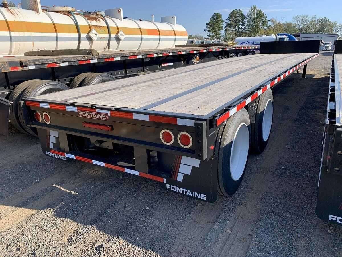 Used 2022 FONTAINE 48' FIXED TANDEM AXLE DROP DECK Drop Deck in Longview, TX image 4