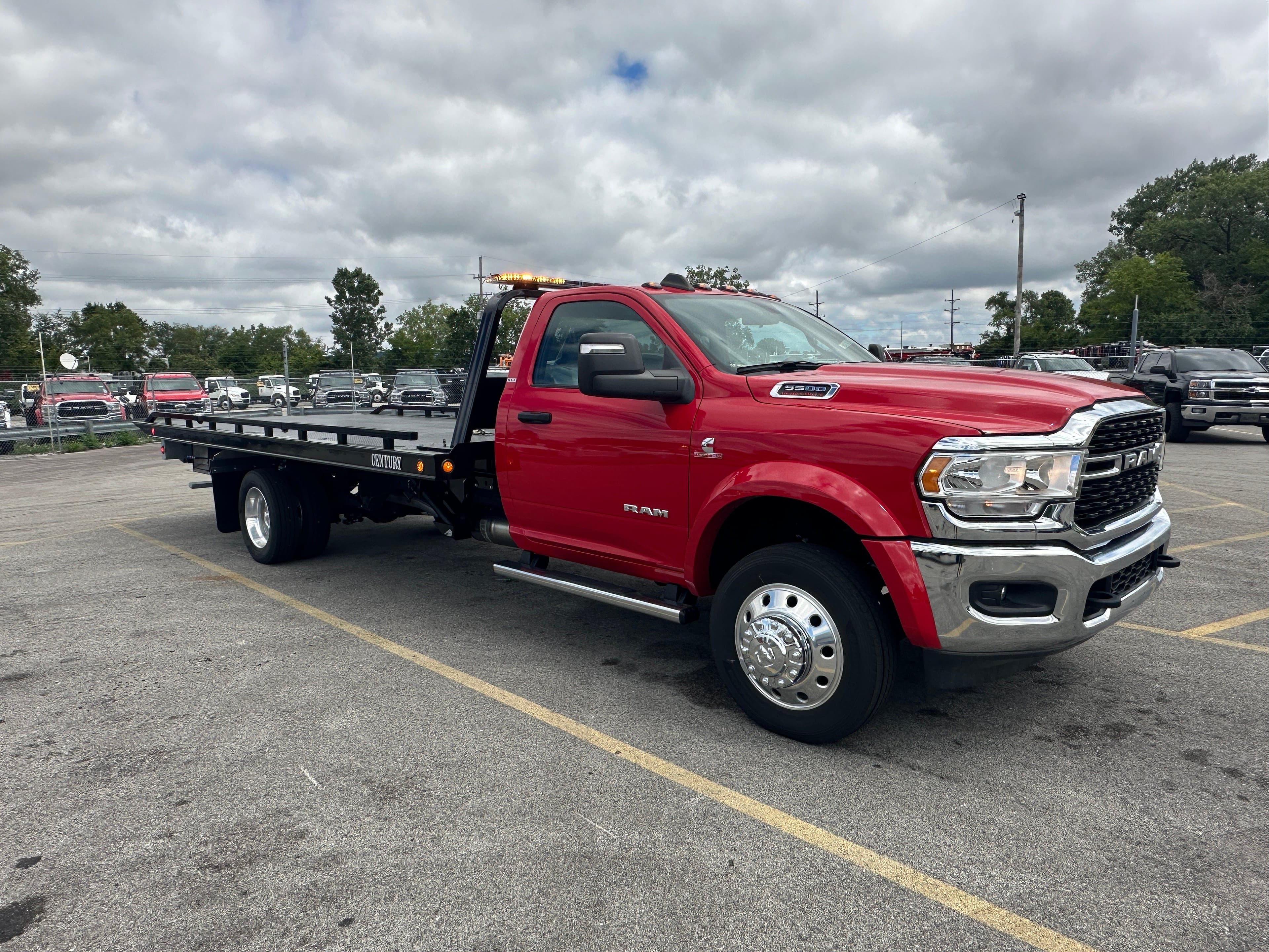 2024 Ram 5500 Chassis SLT WITH A CENTURY 19.5' STEEL CARRIER  (SK#: 5937C)  image 7