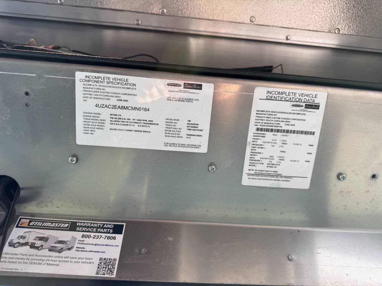 2021 Freightliner MT45 image 7