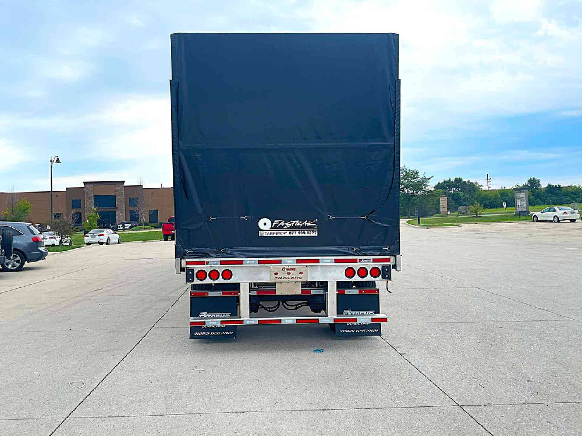 2027 Extreme XP55 Low Profile Flatbed Conestoga TarpStop image 5