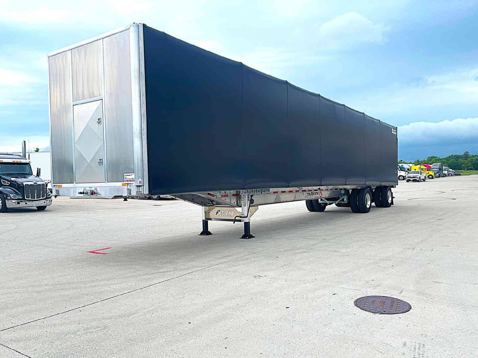 2027 Extreme XP55 Low Profile Flatbed Conestoga TarpStop image 3