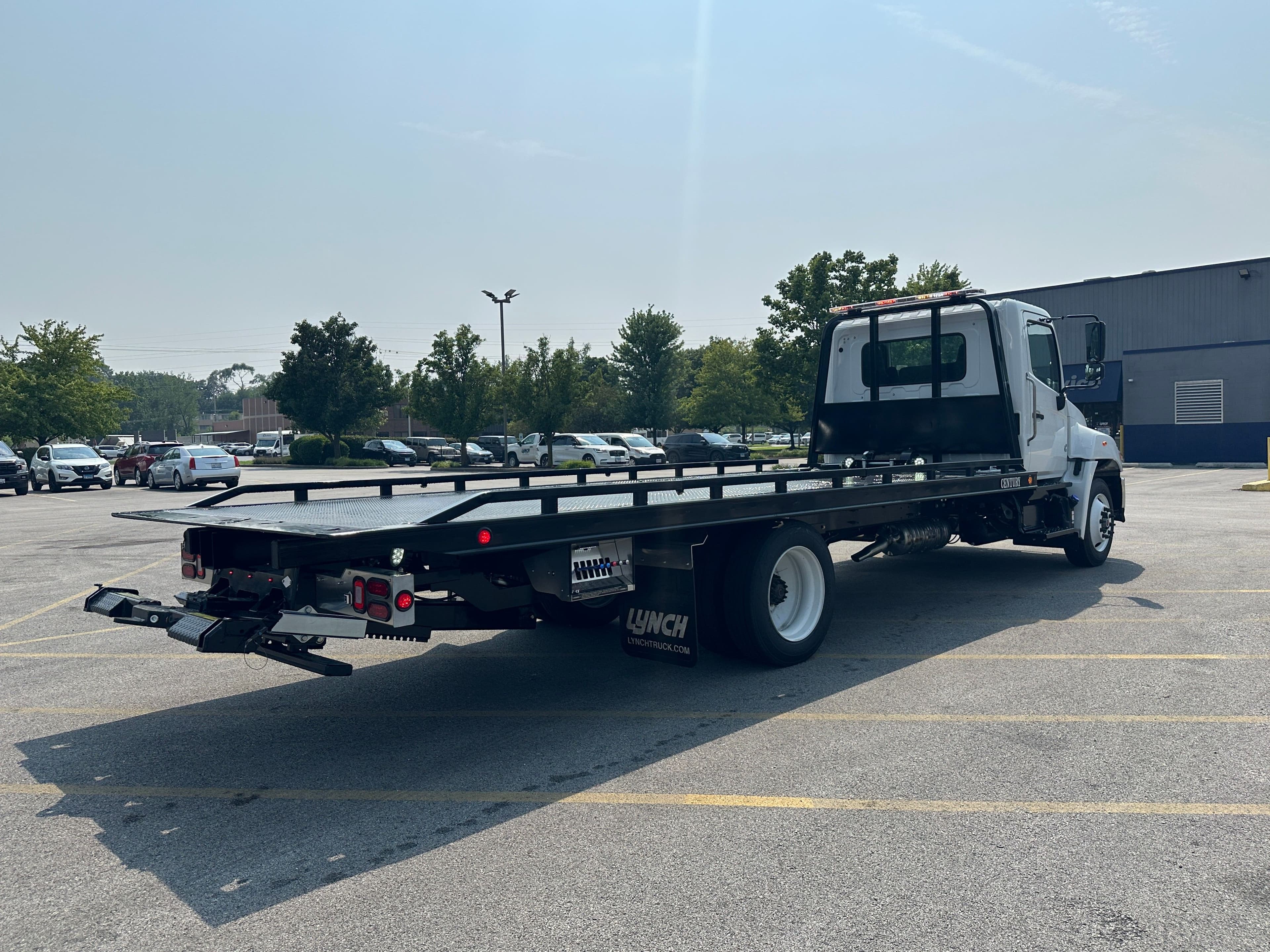 2025 Hino L6 WITH A CENTURY 21.5' STEEL CARRIER  (SK#: 6244C) image 6