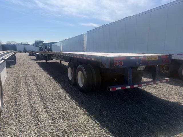 2013 Great Dane 53x102 Combination Flatbed Trailer - Spring, Sliding Axle image 4