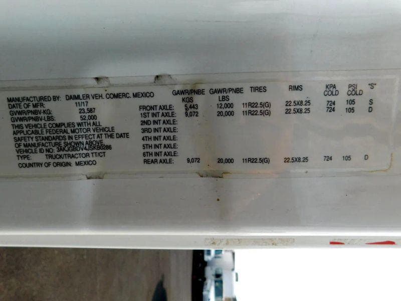 2018 Freightliner Cascadia image 15