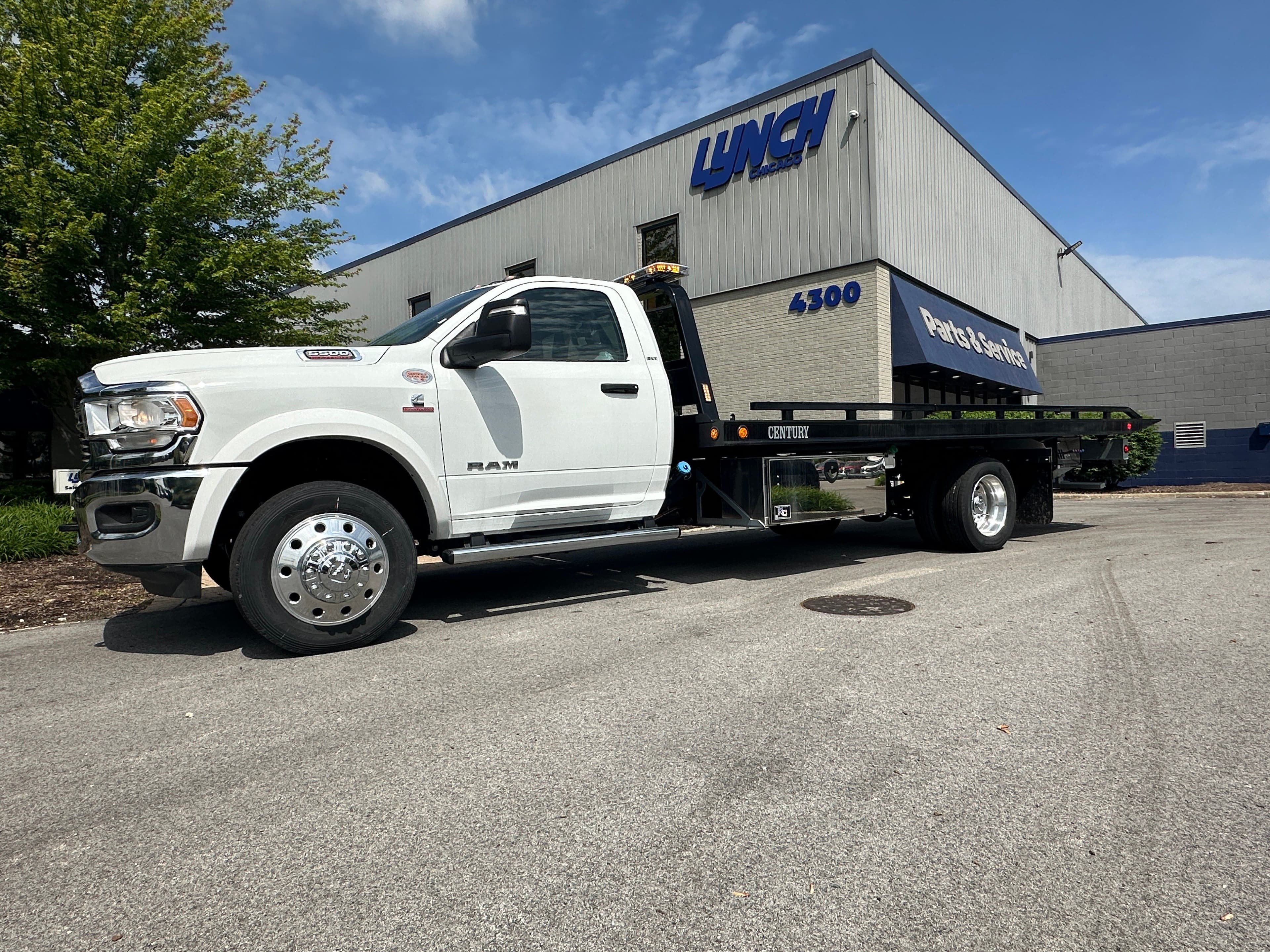 2024 Ram 5500 Chassis WITH A CENTURY 19.5' STEEL CARRIER  (SK#: 5974C)  image 1