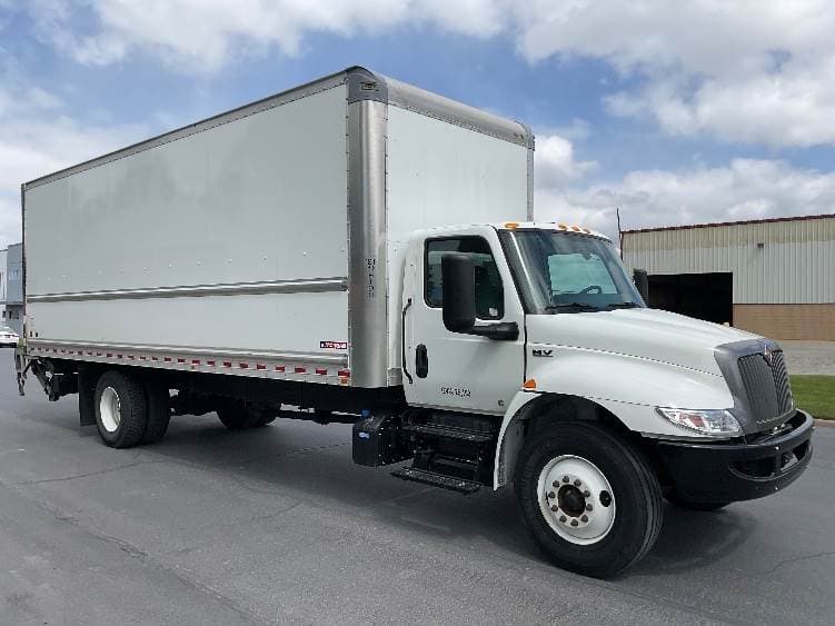 2022 International MV607 Box Truck - 220HP, 6 Speed Automatic, Roll up Door image 1