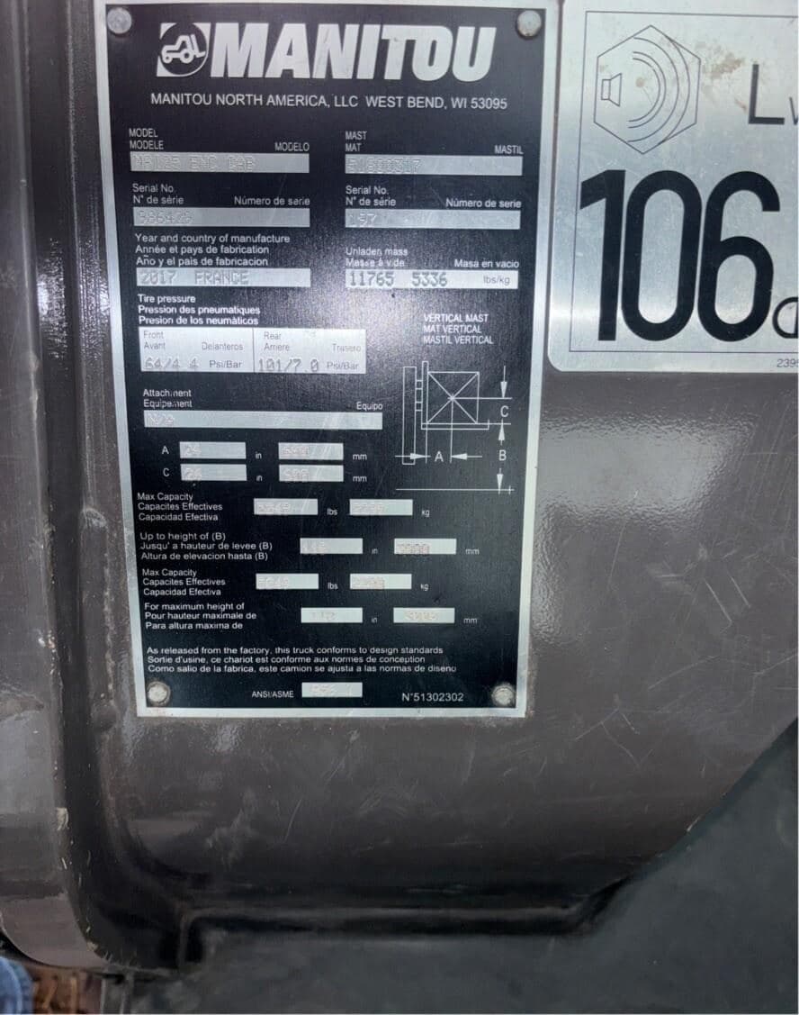 2017 MANITOU MSI25T FL6429 image 8