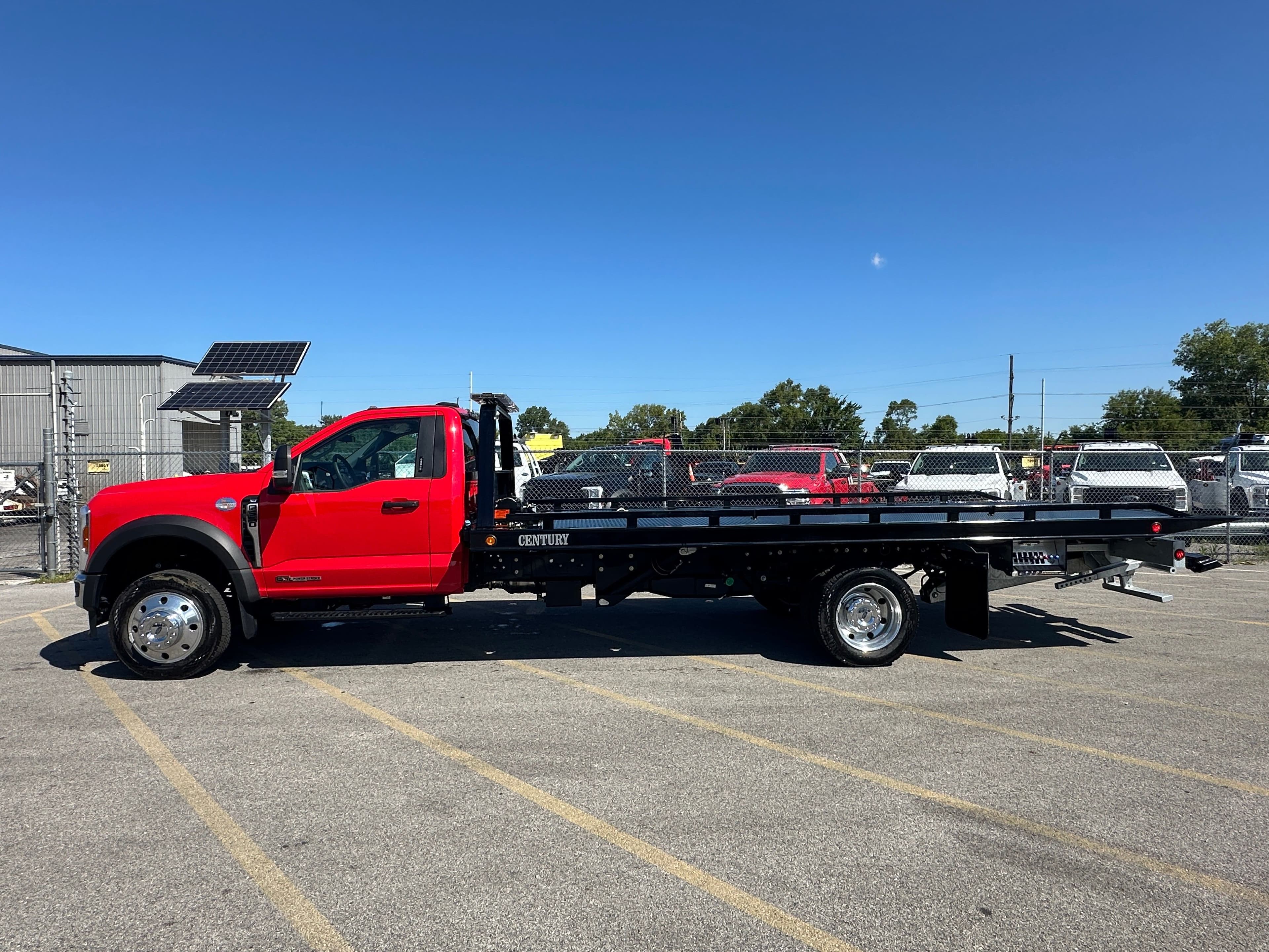 2024 Ford F-550 F Series Super Duty XLT WITH A 19.5' CENTURY STEEL  (SK#: 6159C) image 2