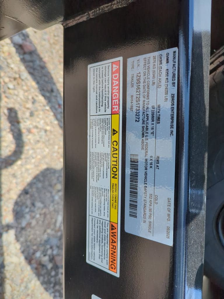 2025 REDI HAUL TRAILER RH14-16ET image 12