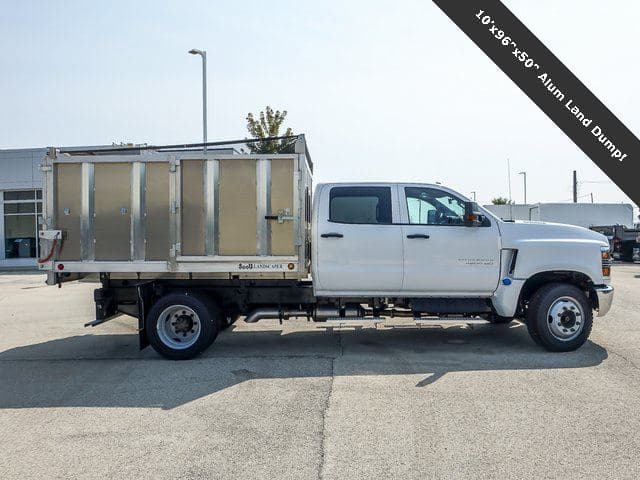 2023 Chevrolet Silverado 4500HD Work Truck 10' Aluminum Landscape Dump image 2