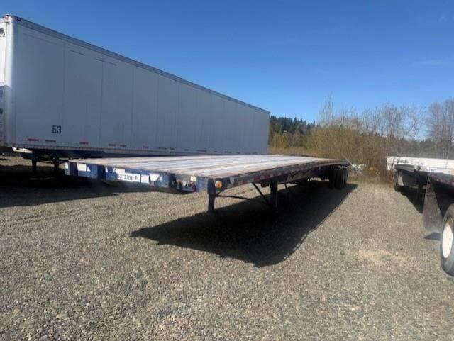 2013 Great Dane 53x102 Combination Flatbed Trailer - Spring, Sliding Axle image 7