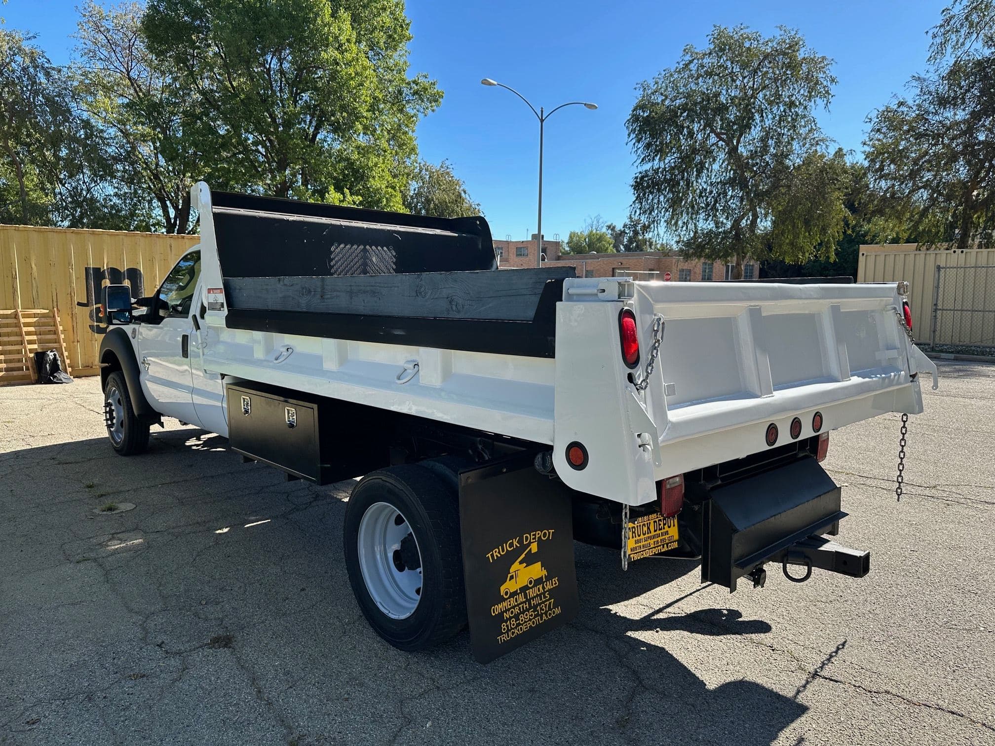 2016 FORD F550 SD 4x4 Extra Cab Gravel Dump Truck 13493 image 11