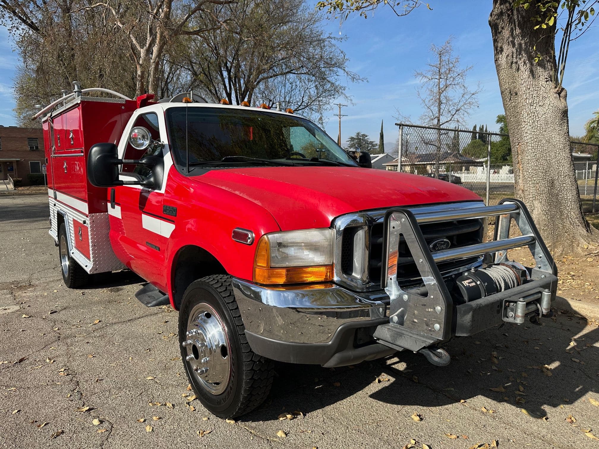 1999 FORD F550 4x4 Brush Truck 13394 image 8
