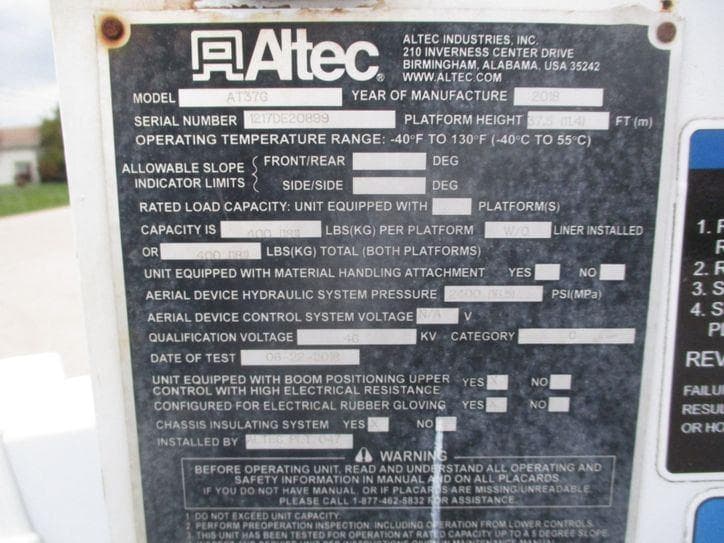 2017 Ford F-550 BUCKET TRUCK 92K MILES image 28