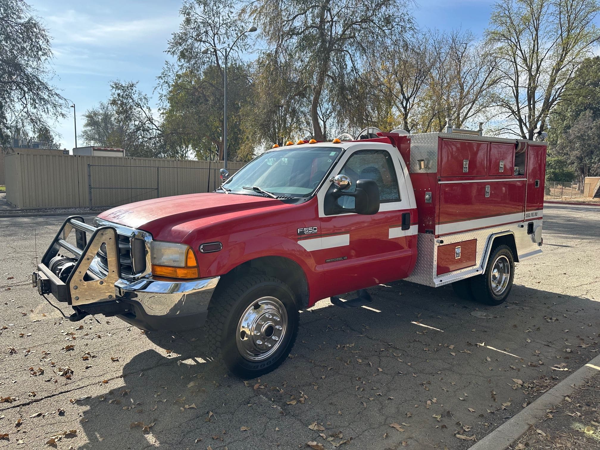 1999 FORD F550 4x4 Brush Truck 13394 image 6