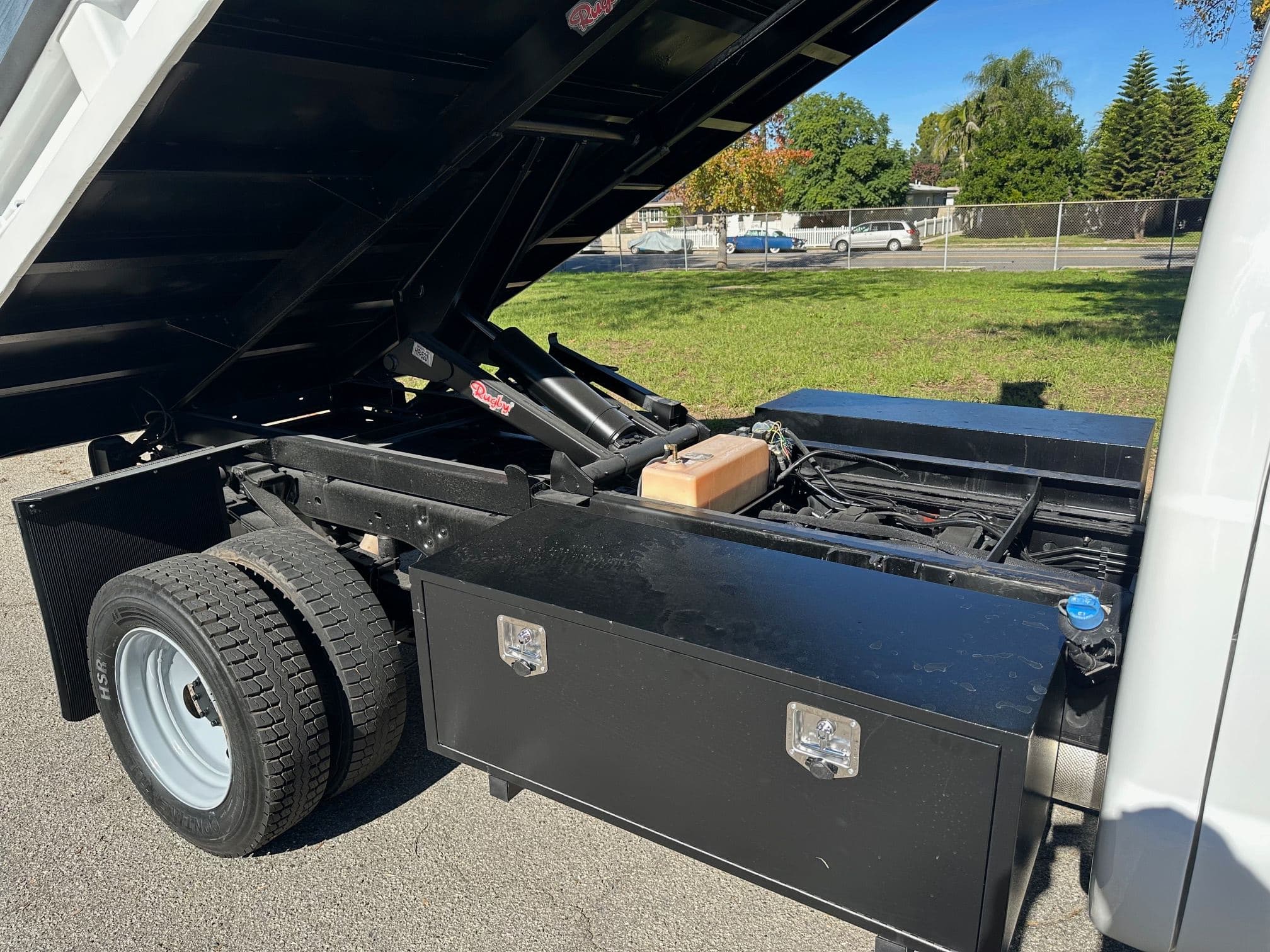 2016 FORD F550 SD 4x4 Extra Cab Gravel Dump Truck 13493 image 4