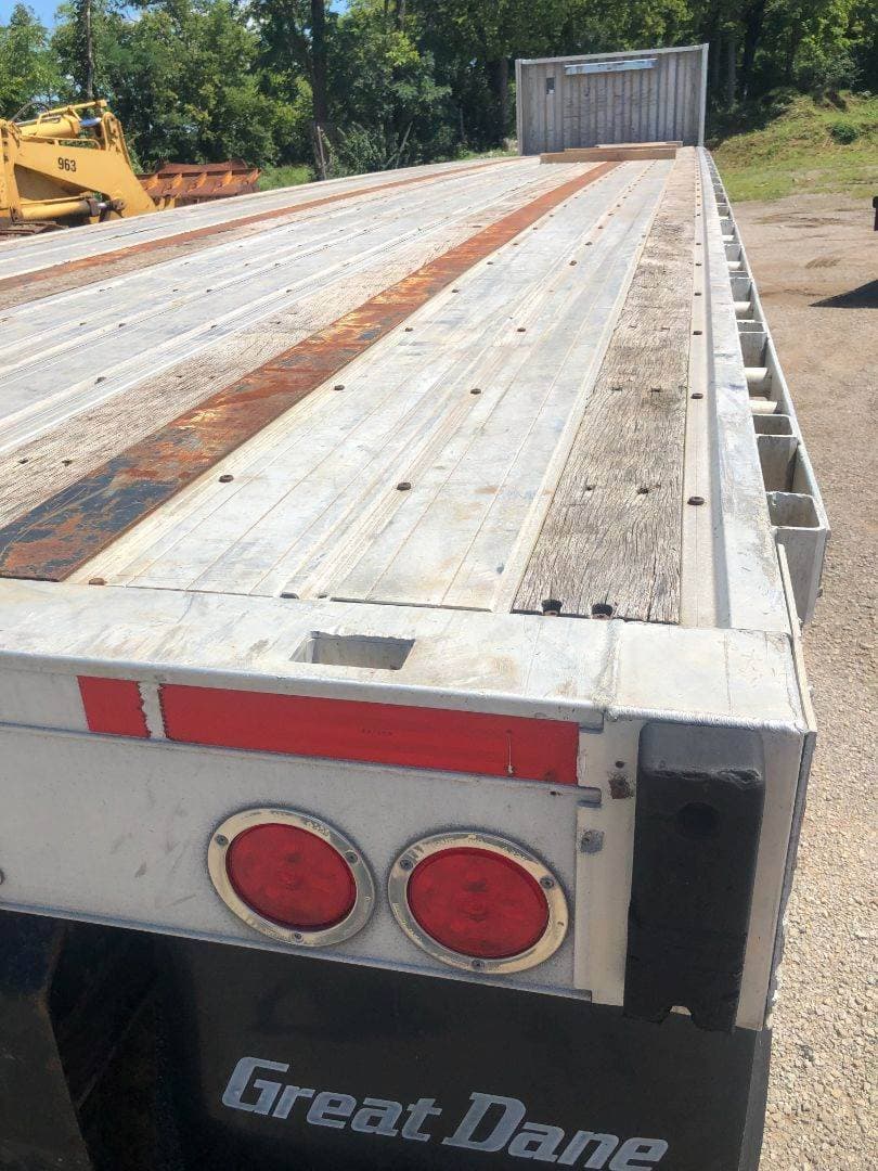 2012 Great Dane 48x102 Flatbed Trailer image 9