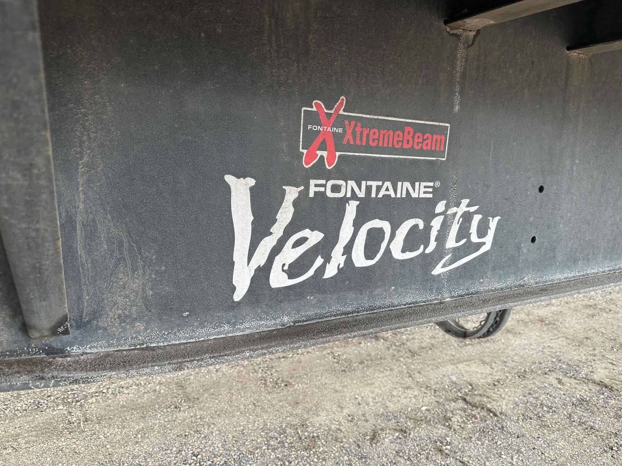 Used 2018 FONTAINE 48' VELOCITY STEEL FLATBED, CLOSED TANDEM, SPRING Flatbed Trailer in Henderson, CO image 3