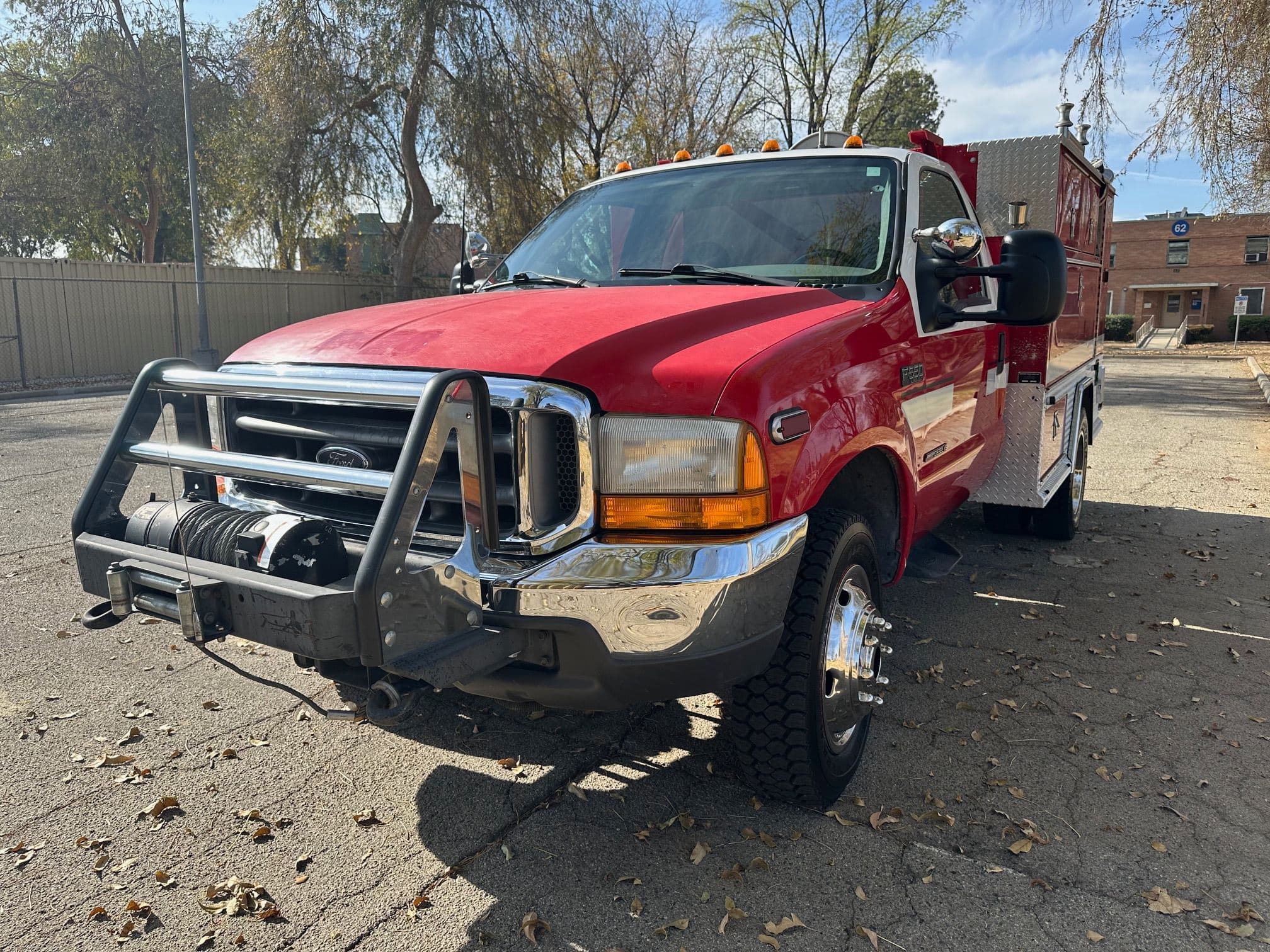 1999 FORD F550 4x4 Brush Truck 13394 image 7