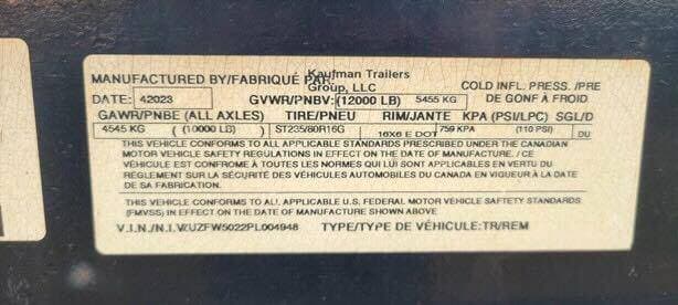 2023 KAUFMAN 50 ft 4 Car image 14