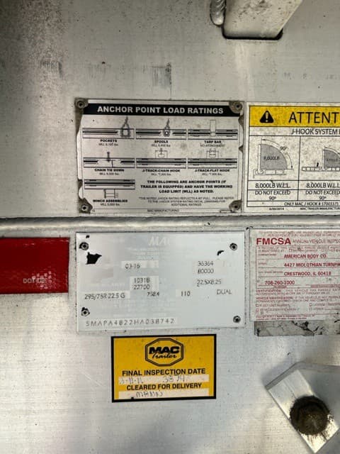 2017 Mac Trailer Mfg Other image 17