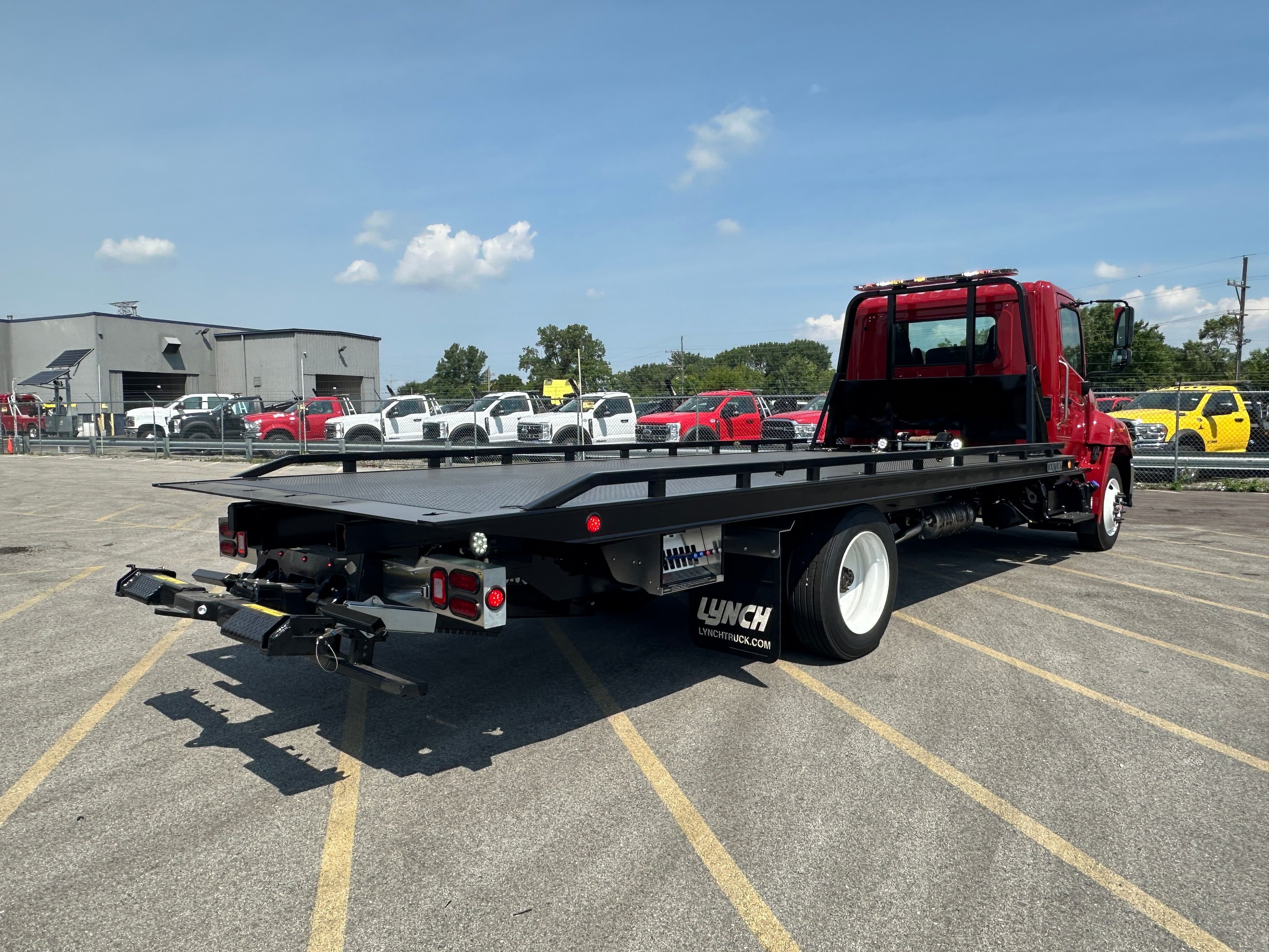 2025 Hino L6 WITH A CENTURY 21.5' STEEL CARRIER  (SK#: 6263C)  image 7