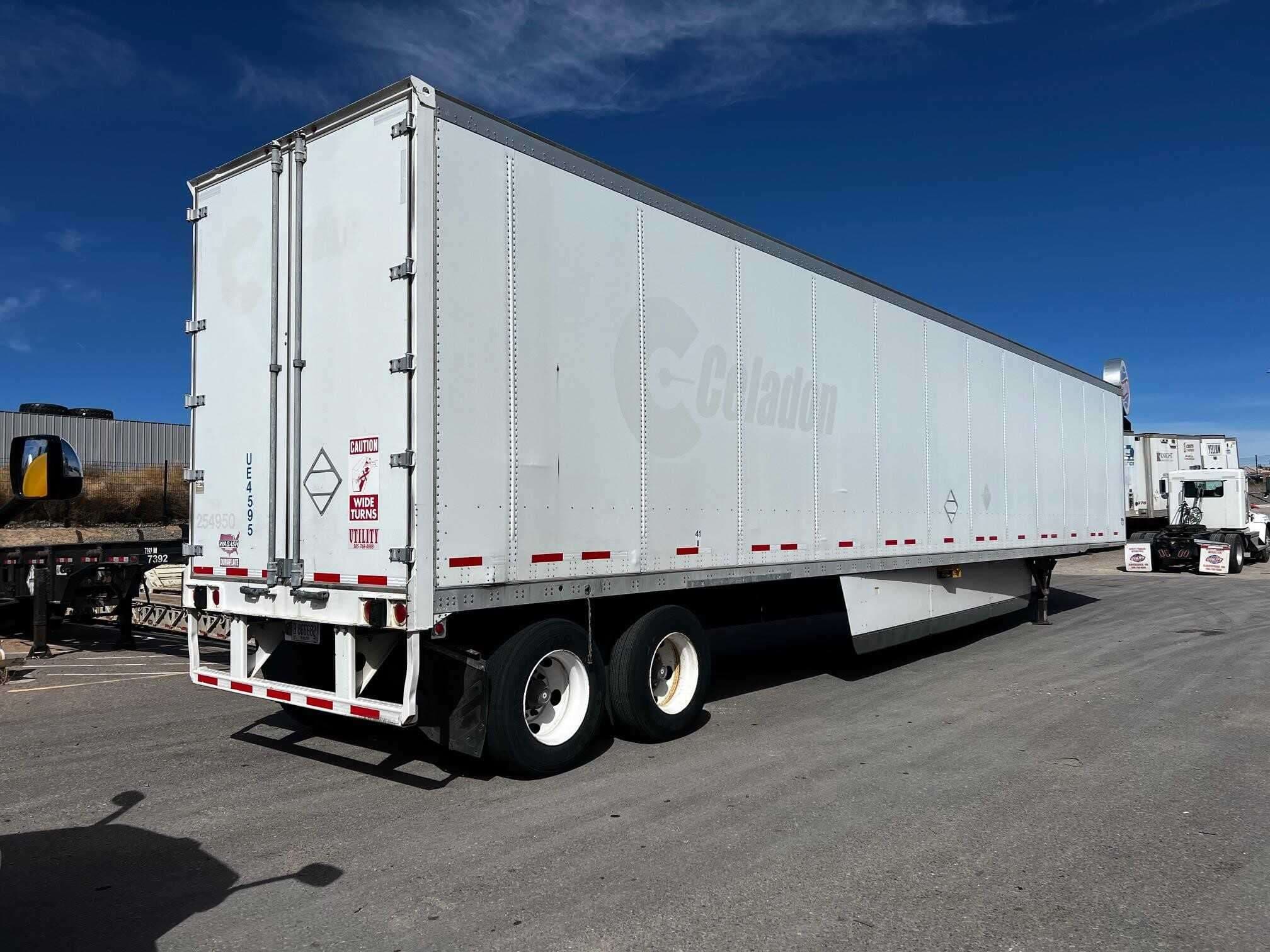 Used 2014 WABASH 53` AIR RIDE DURAPLTE DRY VAN, SWING DOORS, ALUM R Dry Van Trailer in Henderson, CO image 4