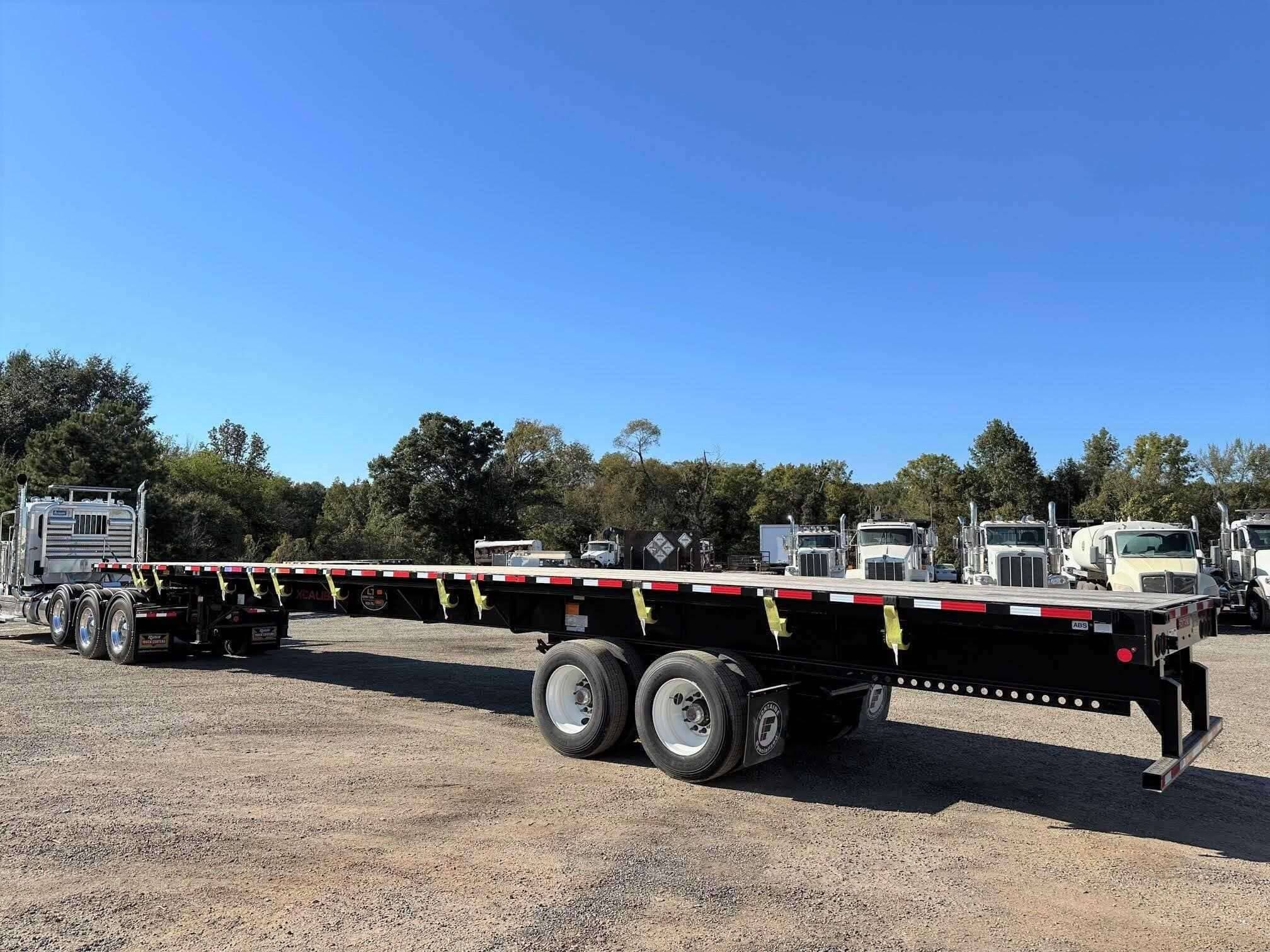 Used 2024 FONTAINE 53-90 EXTENDABLE FLATBED Flatbed Trailer in Longview, TX image 8