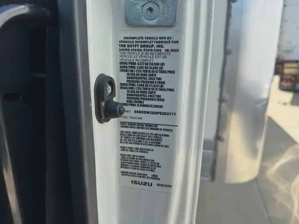 Used 2023 CHEVROLET Box Truck - Straight Truck, Moving Van, Cabover Truck - COE - NPR-HD For Sale image 10