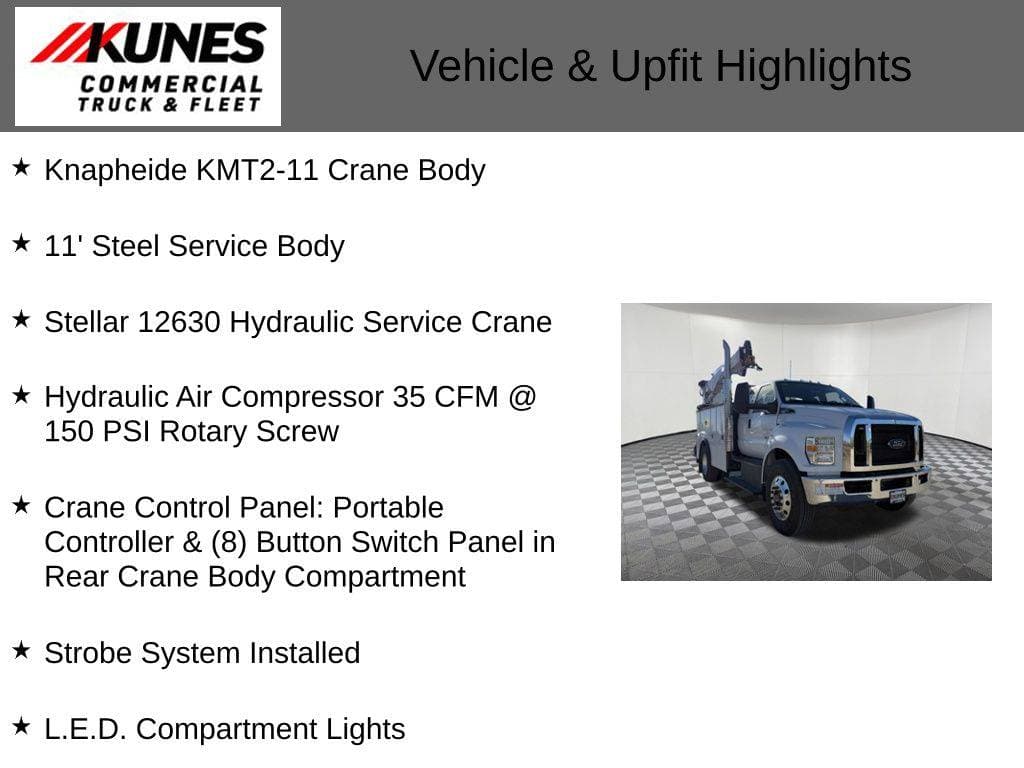2026 Ford F-750SD Base Crane Truck image 3