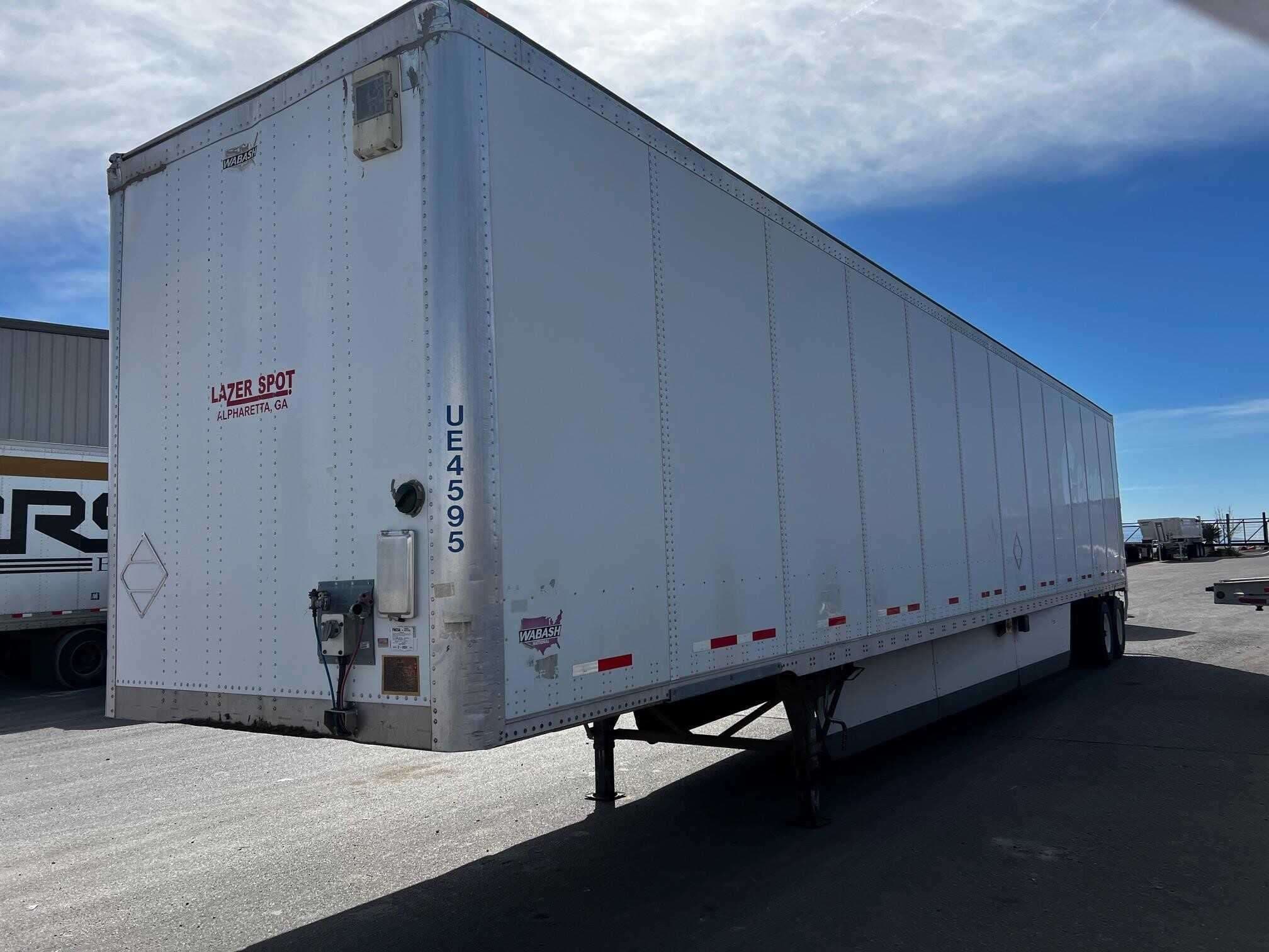 Used 2014 WABASH 53` AIR RIDE DURAPLTE DRY VAN, SWING DOORS, ALUM R Dry Van Trailer in Henderson, CO image 8