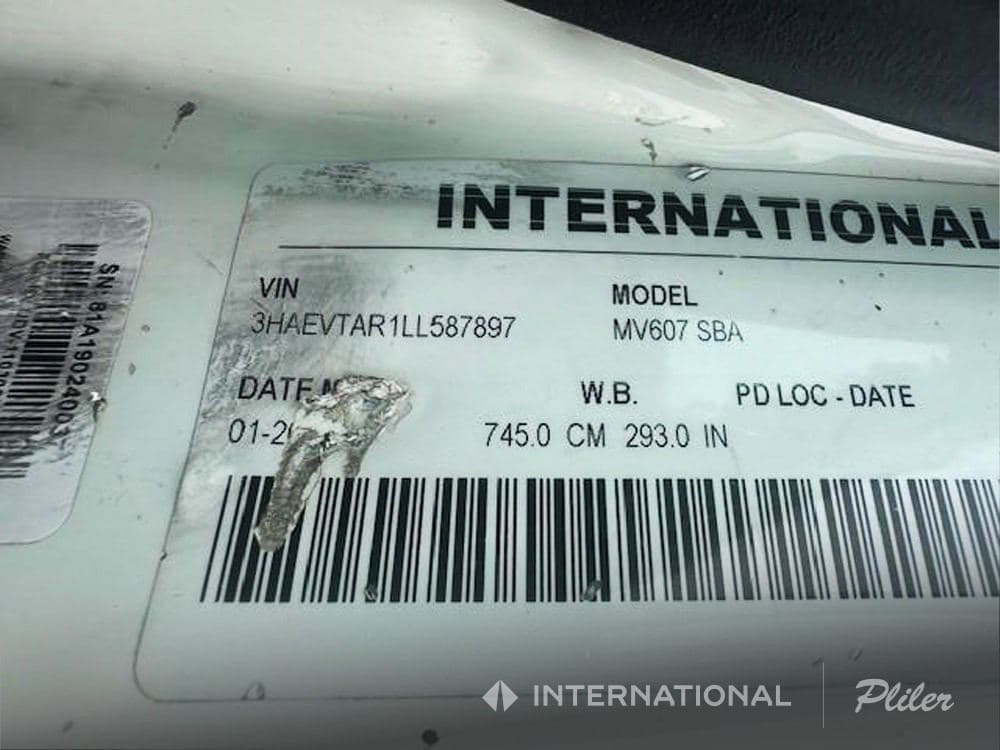 2020 INTERNATIONAL MV LL587897 image 5