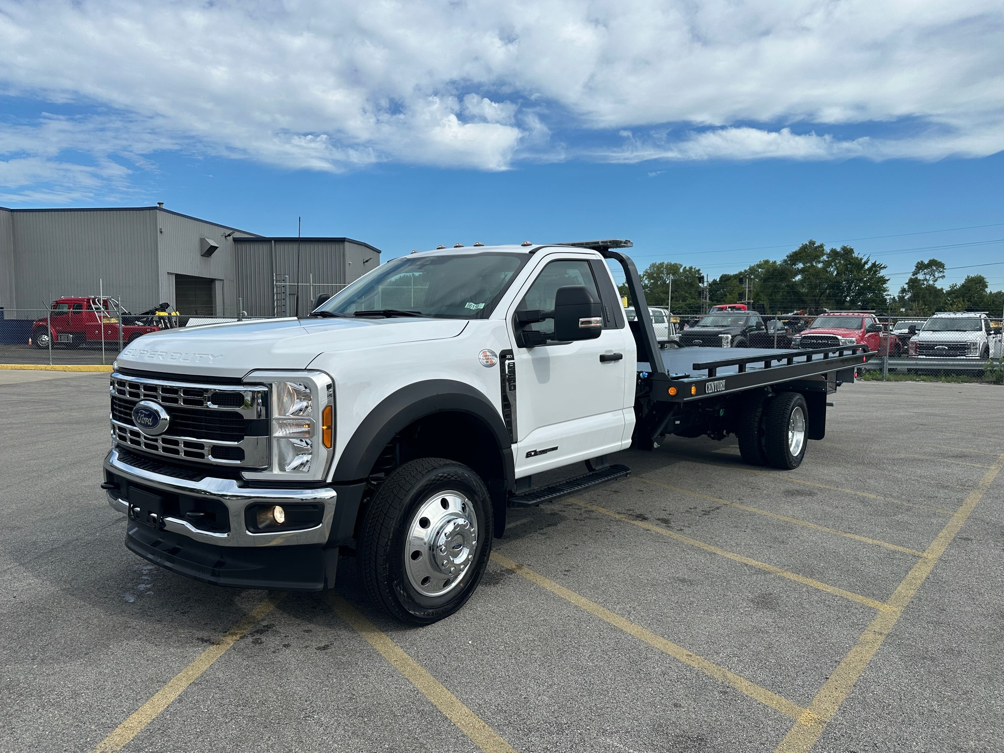 2024 Ford F-550 F Series Super Duty XLT WITH A 19.5' CENTURY STEEL  (SK#: 6154C) image 2