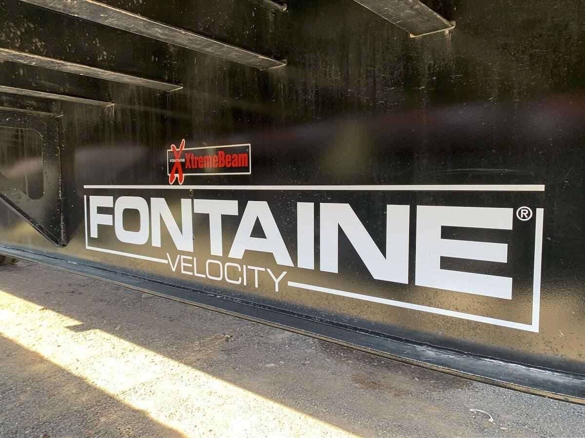 Used 2021 FONTAINE 53' CLOSED SLIDING TANDEM AXLE FLATBED Flatbed Trailer in Longview, TX image 2