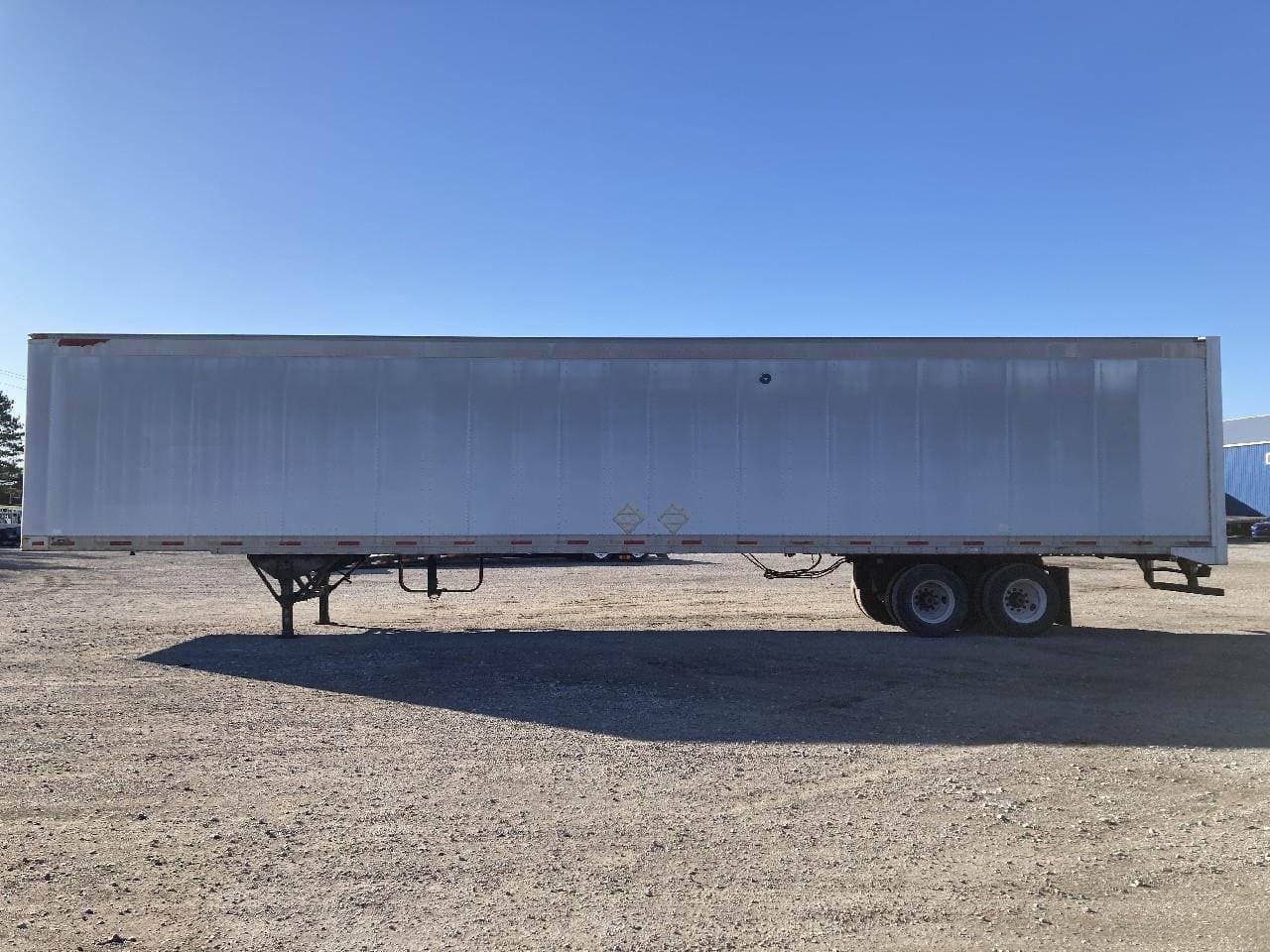 1999 Great Dane 53 ft Dry Van Trailer - Swing Door, Air Ride, Sliding Axle image 3