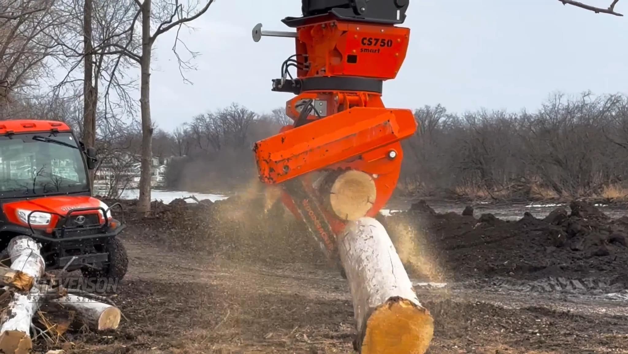 2024 MANITOU MRT3570 W/ Woodcracker CS750 image 9