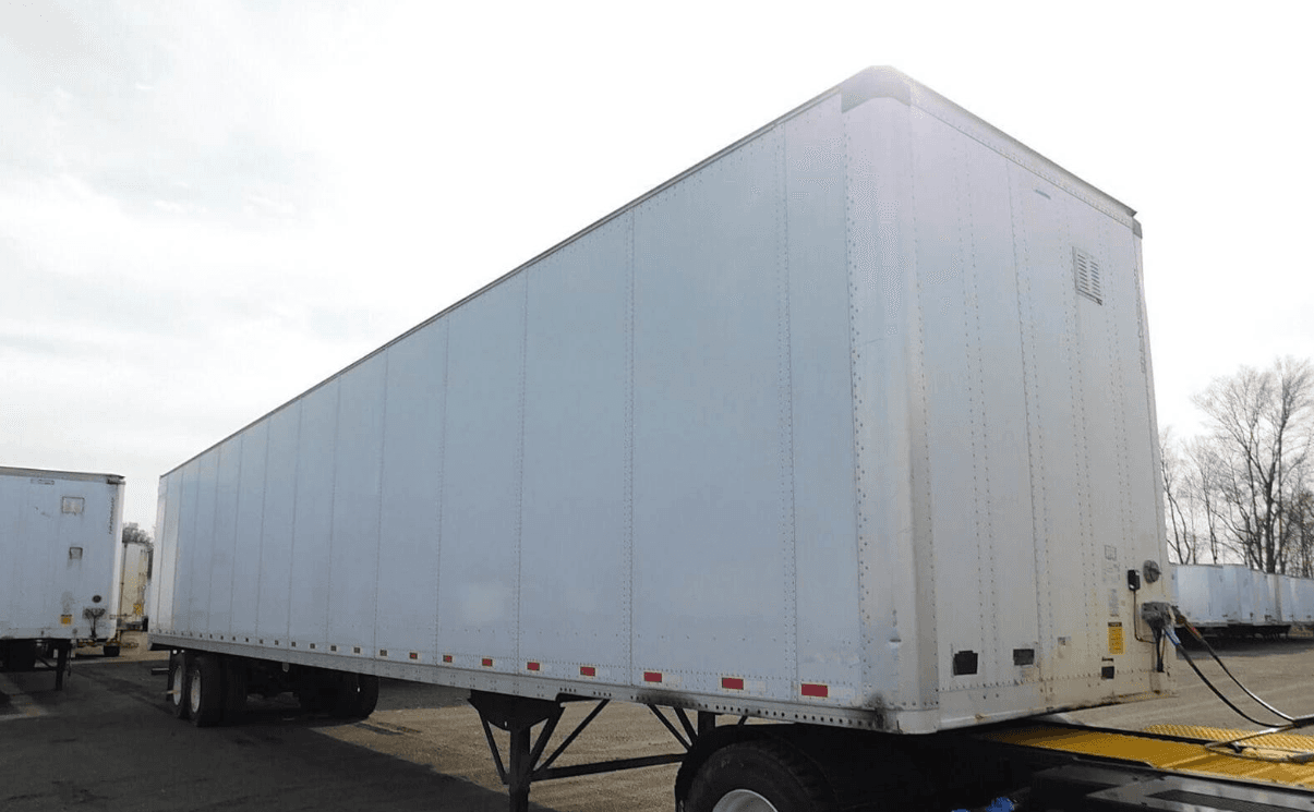 2016 Stoughton 53FT DRY VAN- COMPOSITE- ALUM ROOF Dry Van Trailer - Swing Door, Air Ride, Sliding Axle image 3