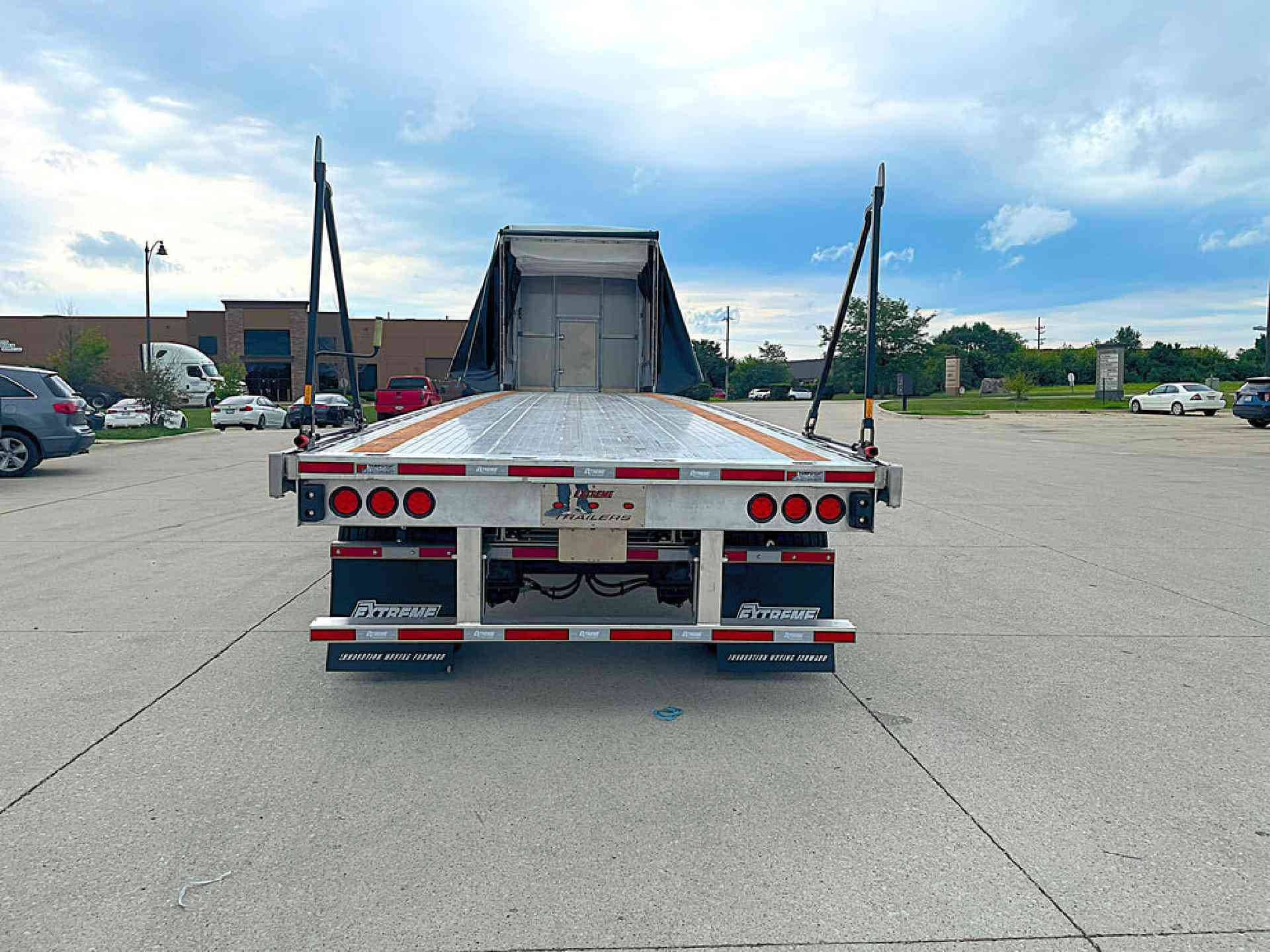 2027 Extreme XP55 Low Profile Flatbed Conestoga TarpStop image 13