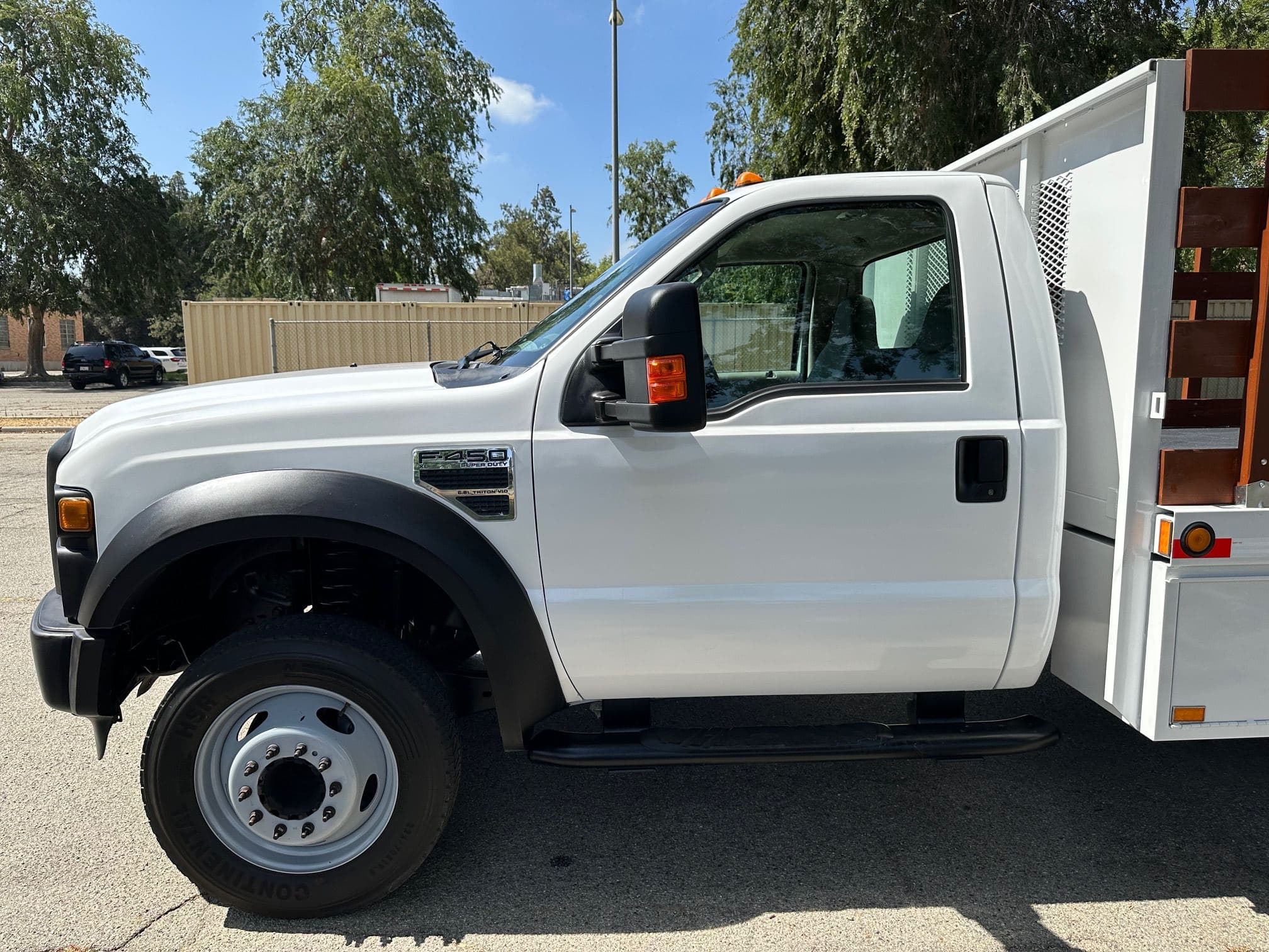 2009 FORD F450 SD Satke Bed with Liftgate 13398 image 17