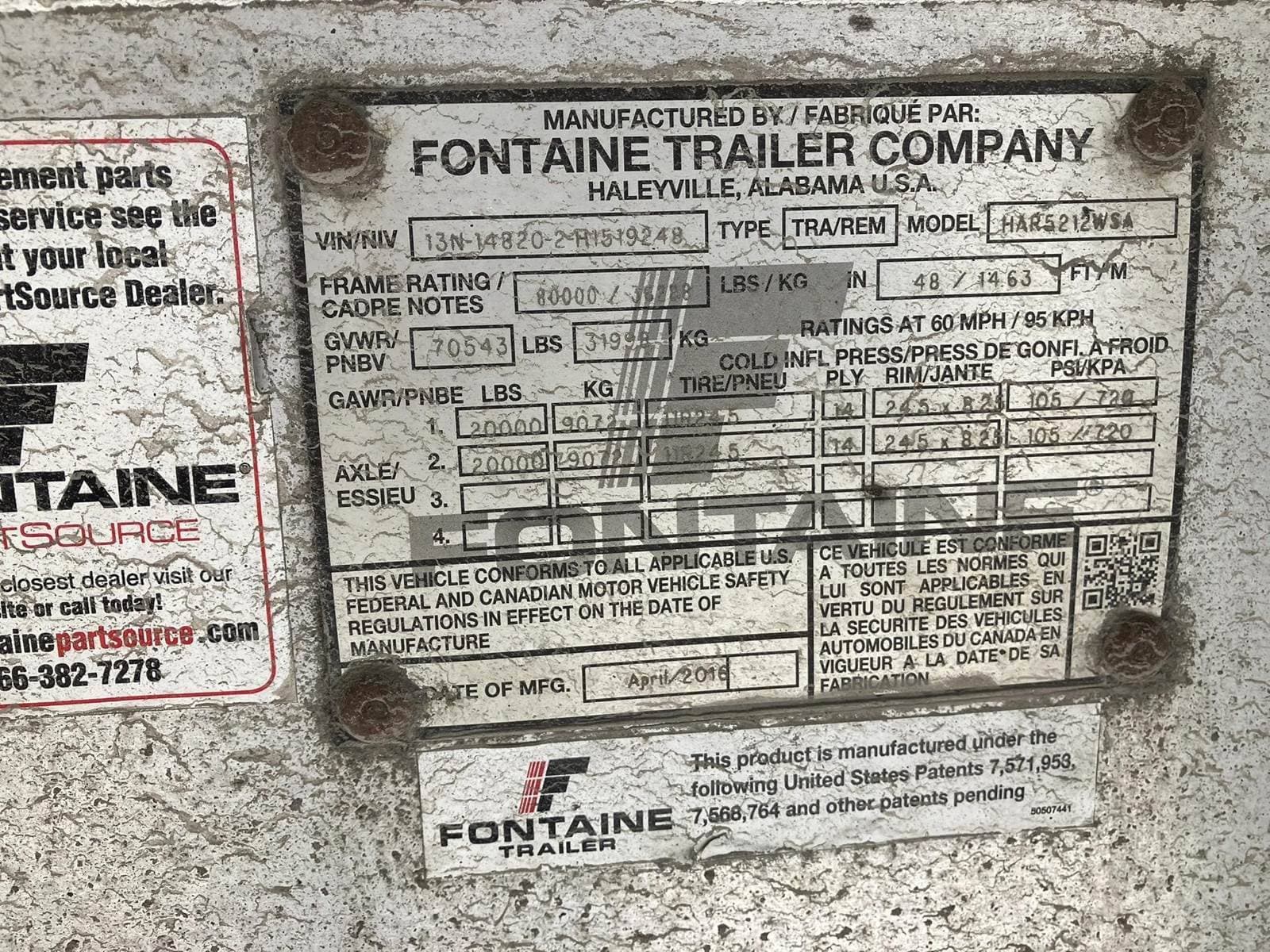 2017 Fontaine REVOLUTION image 7