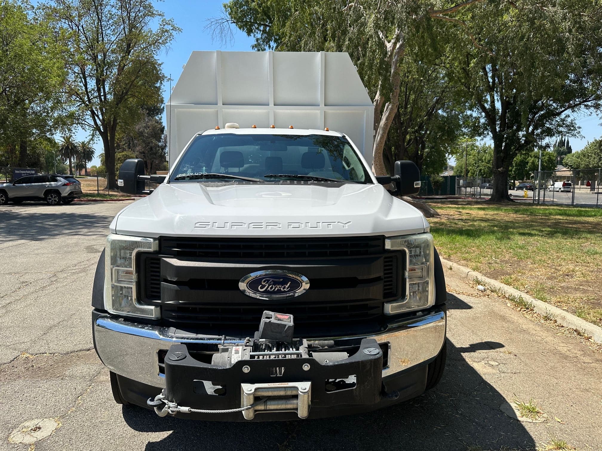 2017 FORD F550 SD 4x4 Chipper Dump Truck  13438 image 12