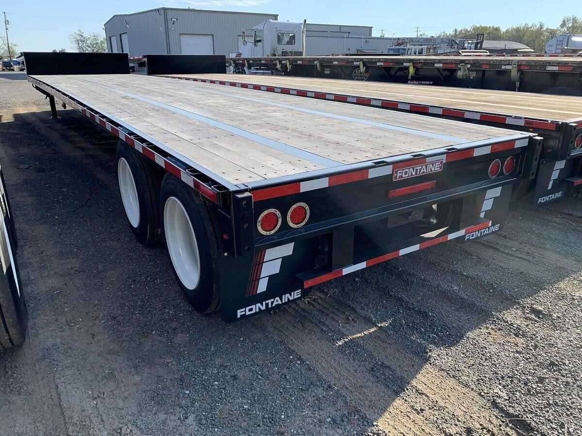 Used 2022 FONTAINE 48' FIXED TANDEM AXLE DROP DECK Drop Deck in Longview, TX image 3