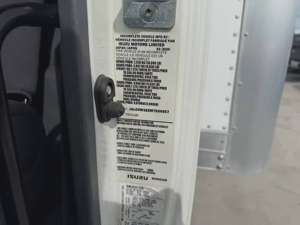 Used 2021 ISUZU Cabover Truck - COE, Moving Van, Box Truck - Straight Truck - NPR XD For Sale image 15