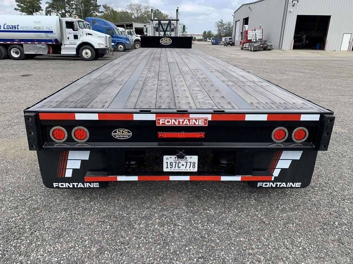 Used 2022 FONTAINE CLOSED TANDEM AXLE DROP DECK Drop Deck in Longview, TX image 4