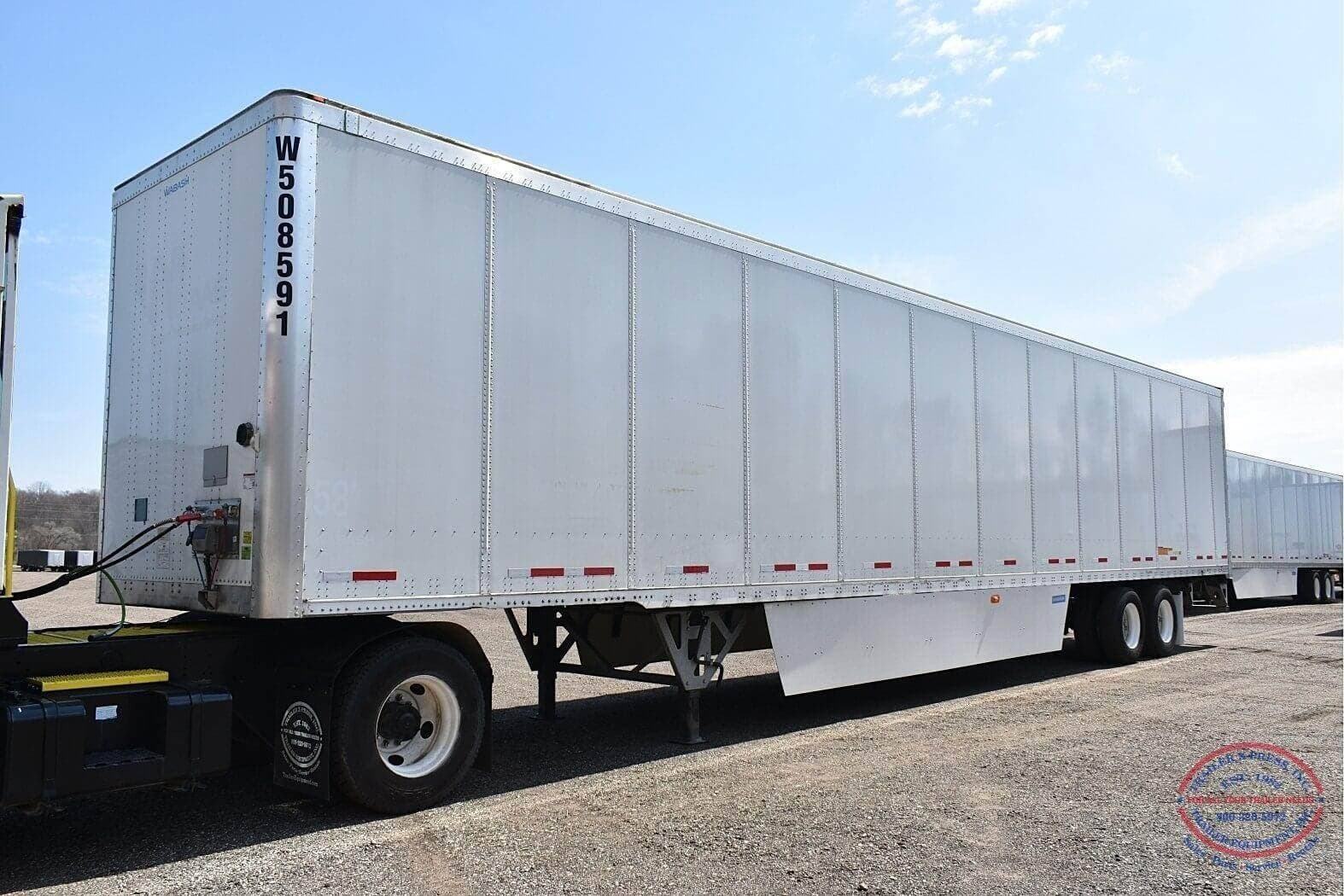 2024 Wabash 53 ft Dry Van Trailer - Swing Door, Spring, Sliding Axle image 4