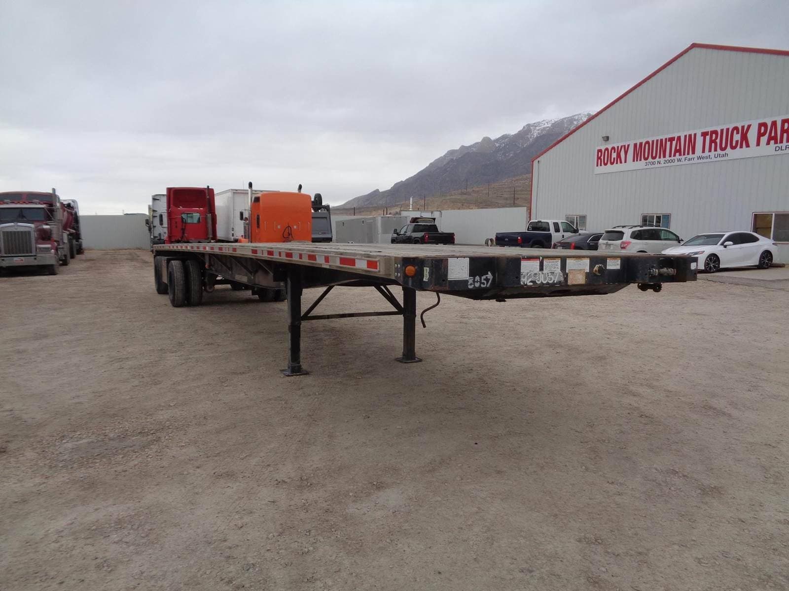 2005 Great Dane 48x102 Combination Flatbed Trailer - Air Ride image 7