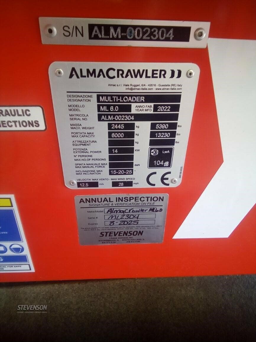 2022 ALMACRAWLER ML6.0 ML2304 image 16
