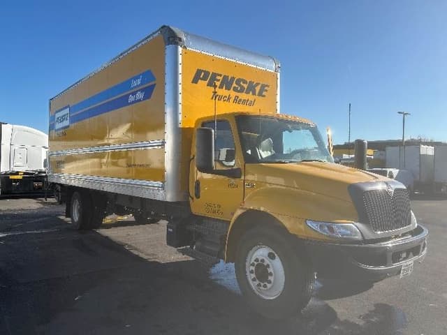 2022 International MV607 Box Truck - 220HP, 6 Speed Automatic, Roll up Door